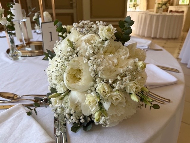 Bouquet de mariée blanc – Armony's Déco