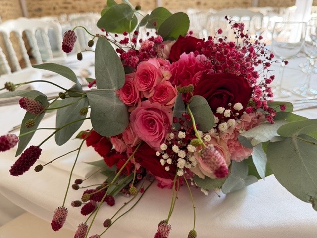 Bouquet rouge et rose – Armony's Déco