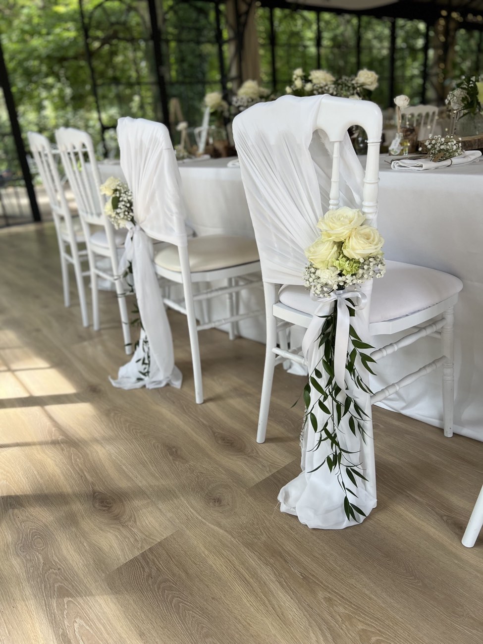 Décoration de mariage : Chaise des mariés