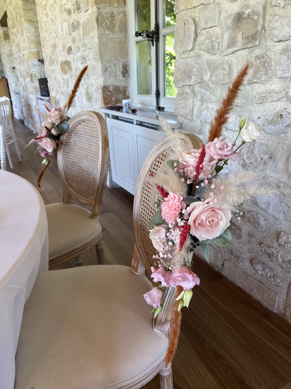 Décoration de mariage : Déco chaise des mariés