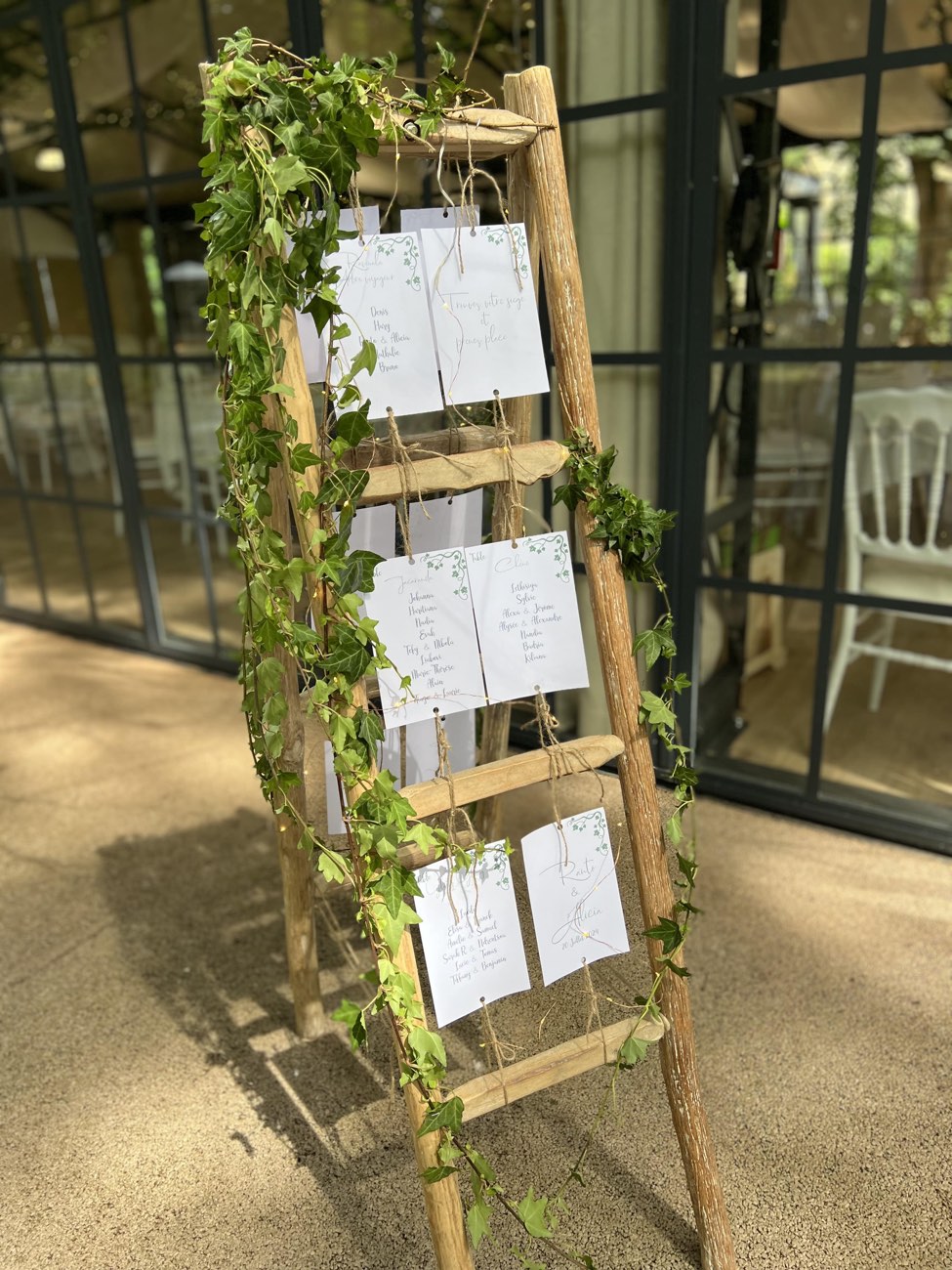 Décoration de mariage : Plan de table