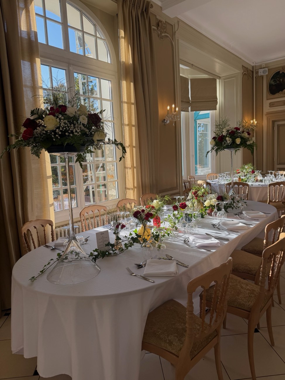 Décoration de mariage : Table d'honneur